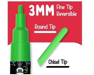 Pennarelli Chalkola 20pz Punta 3mm Base Acqua