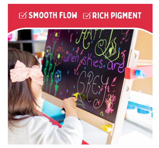 Pennarelli Chalkola 20pz Punta 3mm Base Acqua