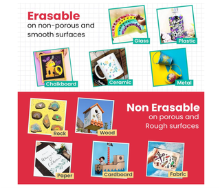 Pennarelli Chalkola 20pz Punta 3mm Base Acqua