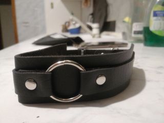 Bracciale cuoio regolabile uomo