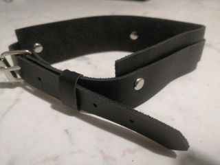 Bracciale cuoio regolabile uomo