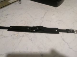 Bracciale cuoio regolabile uomo