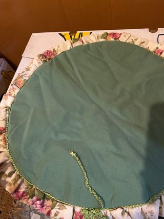 Coprisedia floreale diametro 36 cm