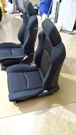 Asientos Nissan 350Z Tela Negros