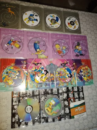 Los Simpson DVD Colección, pack completo.