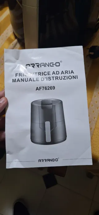 Friggitrice ad aria nera