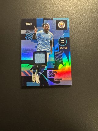 Cromo Jérémy Doku 151/250 Topps