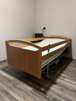 Cama articulada eléctrica con colchón