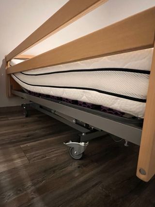 Cama articulada eléctrica con colchón