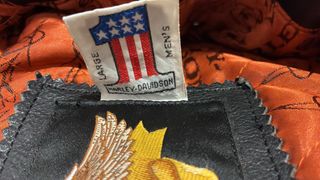 Chaqueta de cuero Harley-Davidson Negra