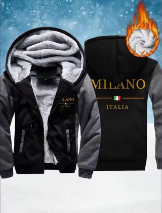Sudadera hombre pelito MILANO ITALIA