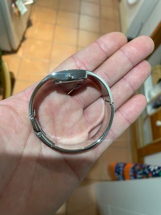 ACTION Reloj Pulsera Plata Mujer