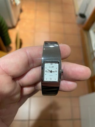 ACTION Reloj Pulsera Plata Mujer