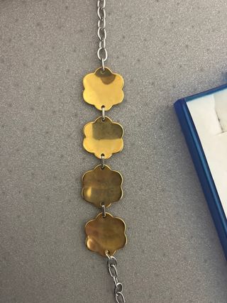 Pulsera Antonio Cordon Oro y Plata