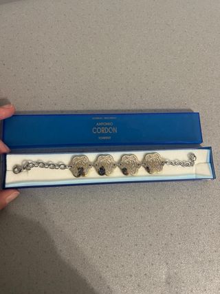 Pulsera Antonio Cordon Oro y Plata