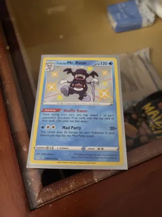 Carta Pokémon Galarian Mr. Rime SV021/SV122