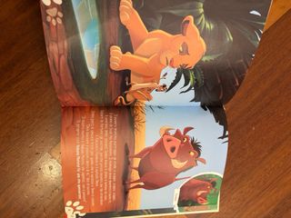 Libro bambini Il re leone mai letto