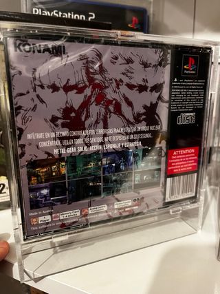 Metal Gear Solid PS1 PAL ESP Precintado