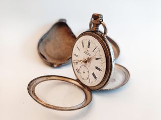 Reloj de bolsillo antiguo+ caja