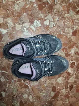 Zapatillas Joma Trail Montaña Gris/Morado