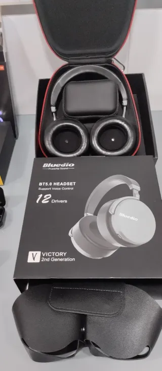 Auriculares Bluedio Victory 2nd Gen + Smartwatch