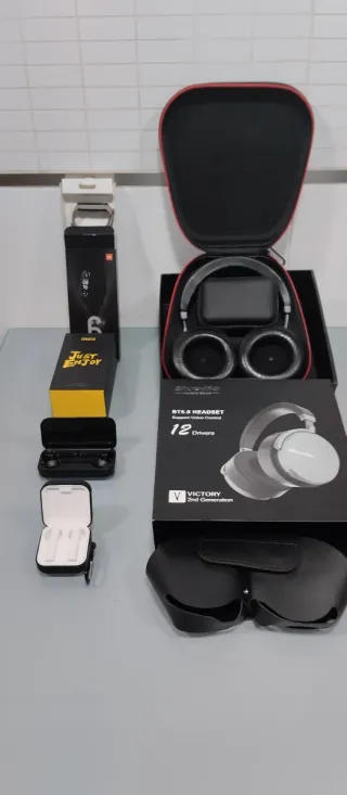 Auriculares Bluedio Victory 2nd Gen + Smartwatch