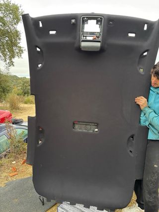 Techo tapizado Golf 5 Negro