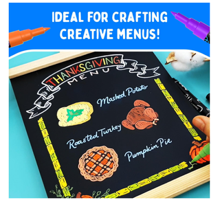 Pennarelli Chalkola 20 colori punta 1mm