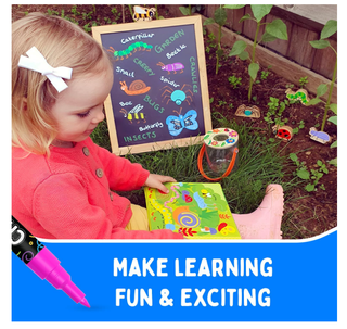 Pennarelli Chalkola 20 colori punta 1mm