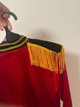 Disfraz Domador Circo Rojo y Negro