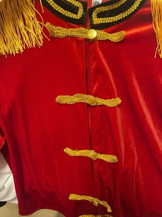 Disfraz Domador Circo Rojo y Negro