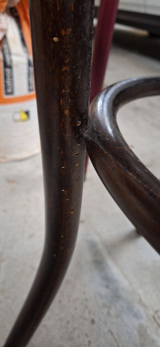 Conjunto 2 Sillas Thonet Ratán Madera