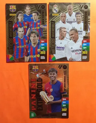 LOTE MÍTICOS INVENCIBLE Y GOLD ADRENALYN 24-25