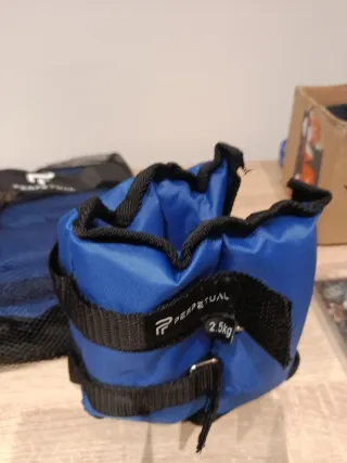 Tobilleras y Muñequeras 2.5kg PERPETUAL