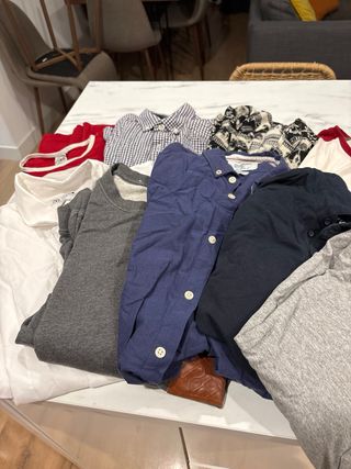 Lote 10 prendas ropa hombre