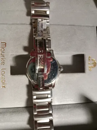 Reloj Maurice Lacroix Eliros Plata y Blanco