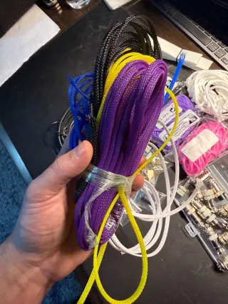 Kit DIY para Montar Cables de Teclado Personalizad