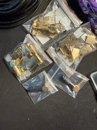 Kit DIY para Montar Cables de Teclado Personalizad