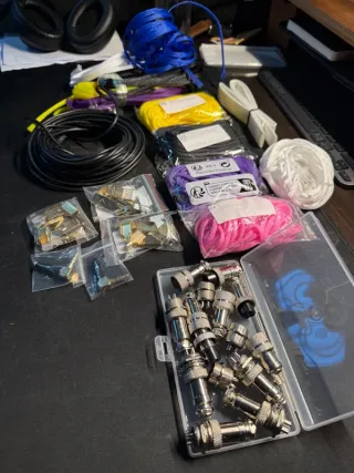 Kit DIY para Montar Cables de Teclado Personalizad