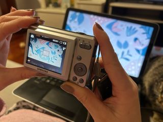 Cámara Samsung ES55 Plata 10.2 MP