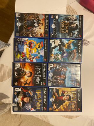 Lote 8 Juegos PS2