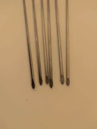 Stecchi per spiedini in acciaio