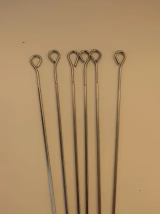 Stecchi per spiedini in acciaio