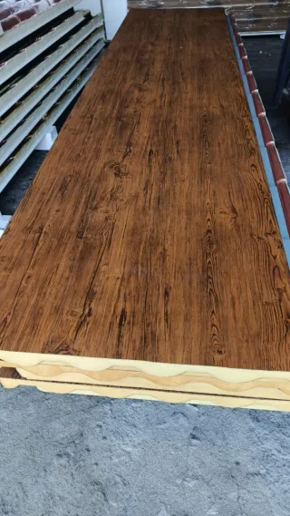 Panel sándwich imitación teja vieja