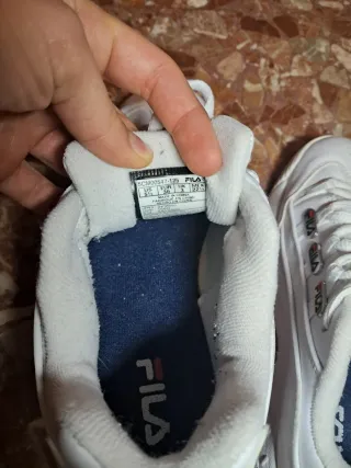 Zapatillas Fila Blancas Talla 36