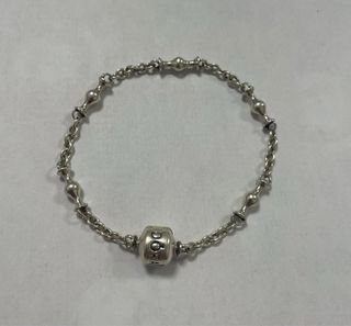 Pulsera Pandora Clips Plata