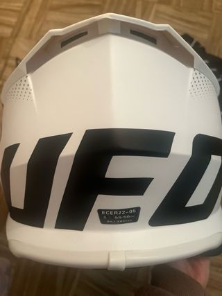 Casco moto enduro