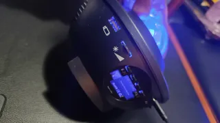 Lámpara de ambiente azul para habitación