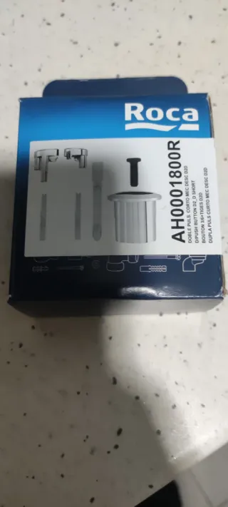 Pulsador Roca AH0001800R Doble Descarga
