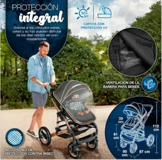 Carro y silleta Kiduku